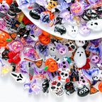 100Pcs Mixed Resin Nail Art Decorations