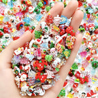 100Pcs Mixed Resin Nail Art Decorations