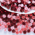 100Pcs Rose Flower Nail Floral Nail Decorations