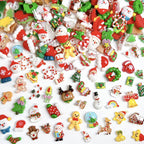 100Pcs Mixed Resin Nail Art Decorations